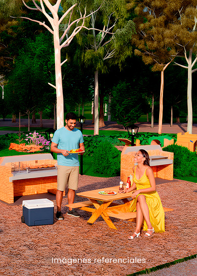 Zona de parrillas: Para reuniones familiares y momentos de convivencia entre vecinos.